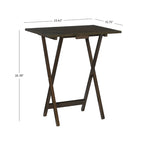 Tavolini Gerard in stile Plank da 4 pezzi