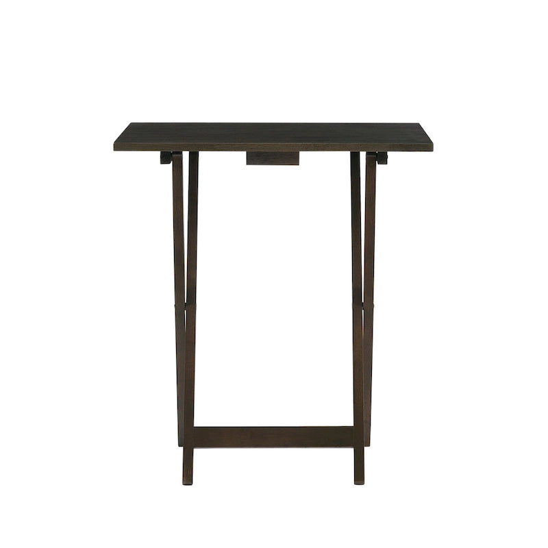 Tavolini Gerard in stile Plank da 4 pezzi