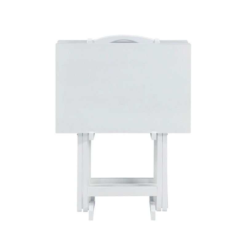 Tavolini Gerard in stile Plank da 4 pezzi