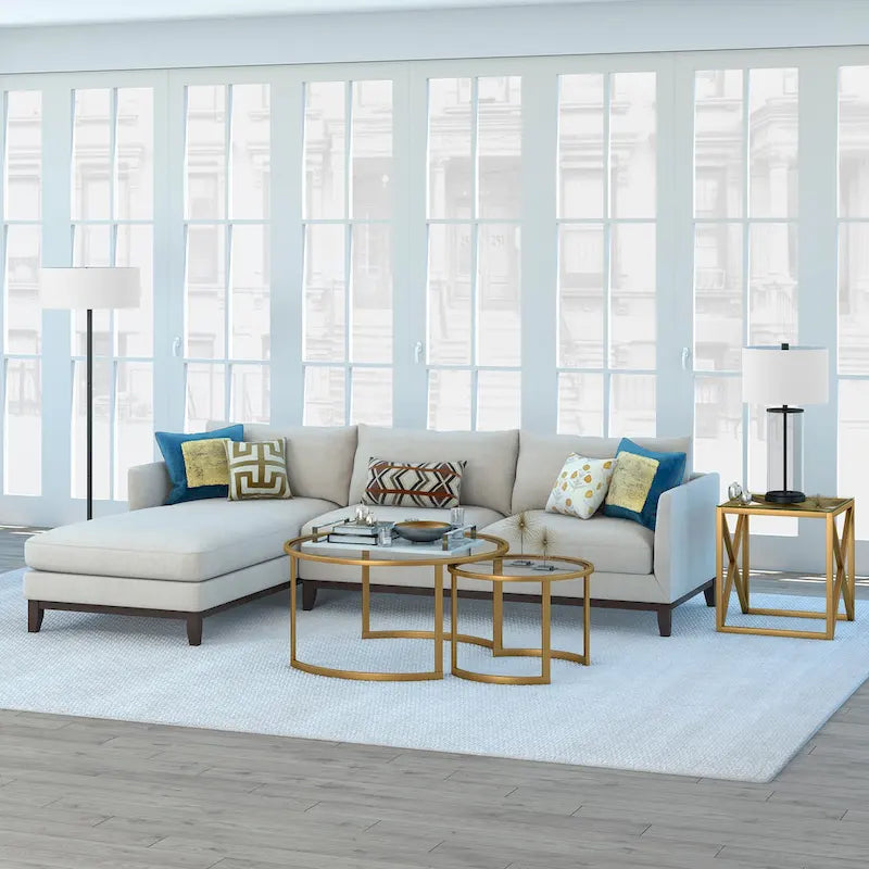 Tavolino da caffè rotondo Mitera