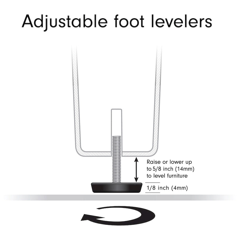 Tavolo consolle rettangolare Hera 64 Wide con ripiano in vetro - 64 Wide