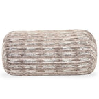 Divano a sacco Jaxx Grand Lounger da 7 piedi per adulti - Pelliccia sintetica di lusso