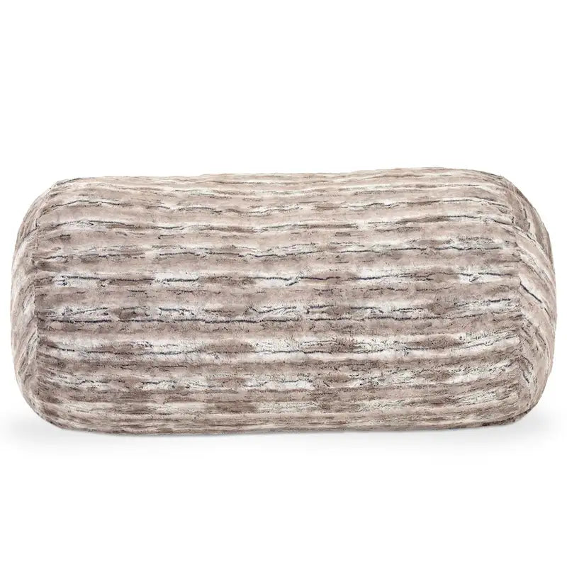 Divano a sacco Jaxx Grand Lounger da 7 piedi per adulti - Pelliccia sintetica di lusso