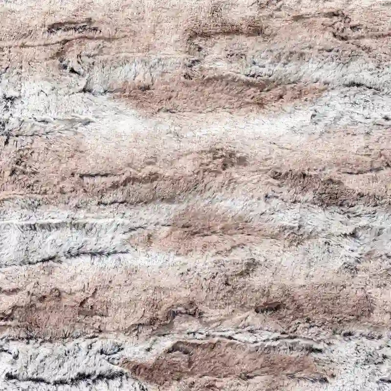 Divano a sacco Jaxx Grand Lounger da 7 piedi per adulti - Pelliccia sintetica di lusso