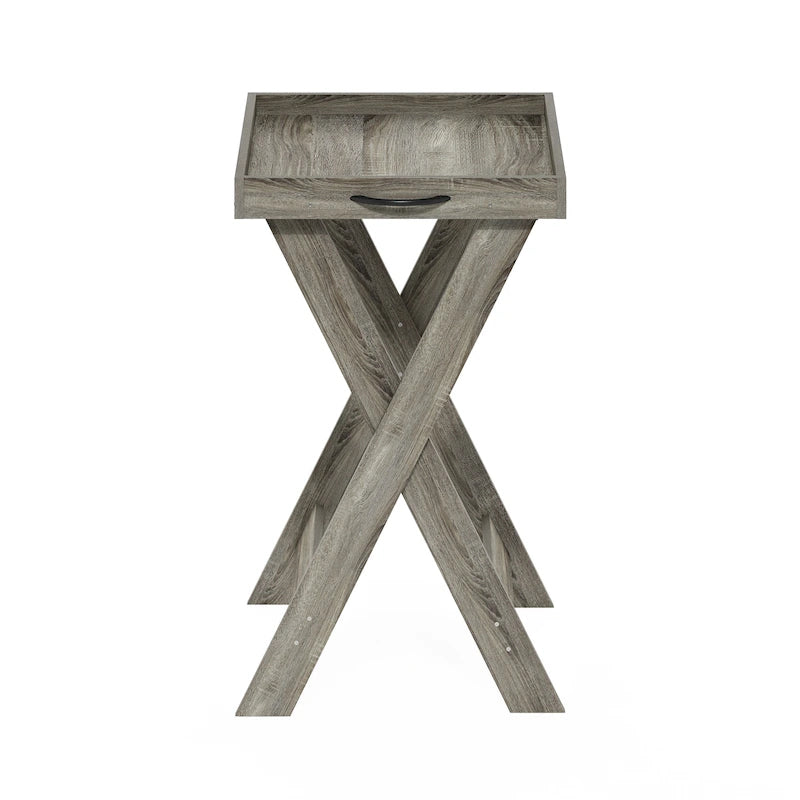 Tavolino Furinno Classic con vassoio rimovibile