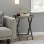 Tavolino Furinno Classic con vassoio rimovibile