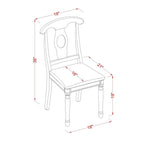 Il set da tavolo East West Furniture è composto da un tavolo ovale con ante a farfalla e sedie da pranzo (opzioni per il tipo di seduta della sedia)