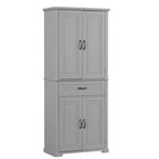 Bathroom Storage Cabinet with Doors and Drawer Multiple Storage Space Adjustable Shelf
