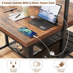 47 Tavolo da cucina con isola, supporto per microonde, ripiano per forno con spazio di archiviazione - 47P x 28W x 72H