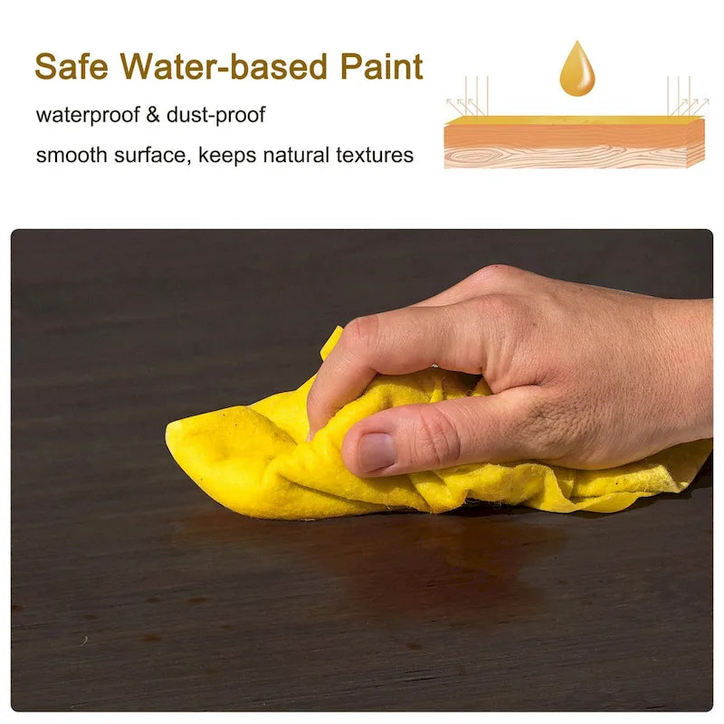 Tavolo consolle in bambù, tavolo da ingresso, divano, tavolo da corridoio con cassetto - 32x13x33