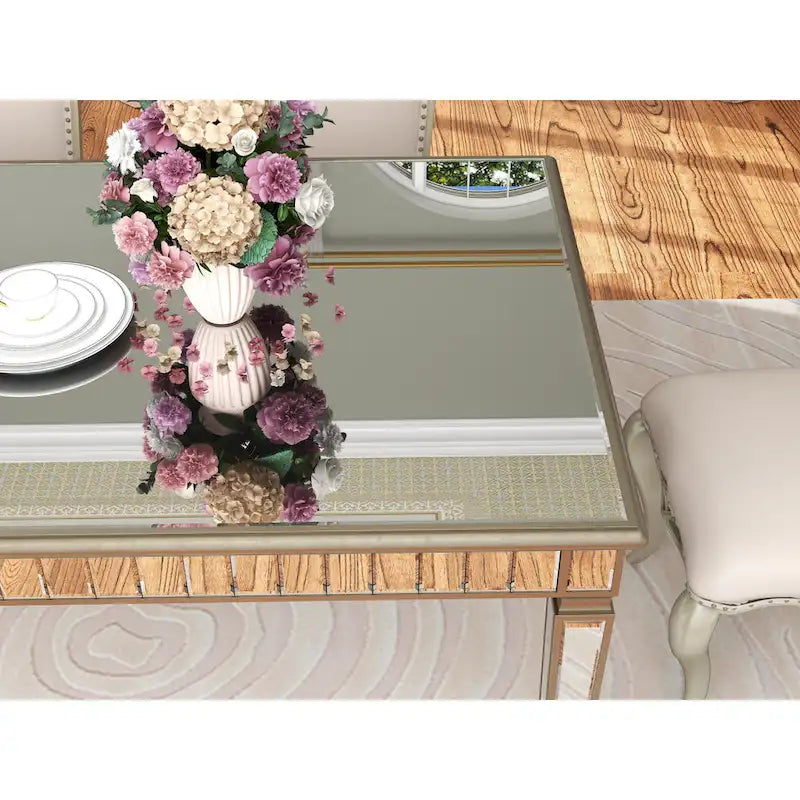 Tavolo da pranzo rettangolare contemporaneo