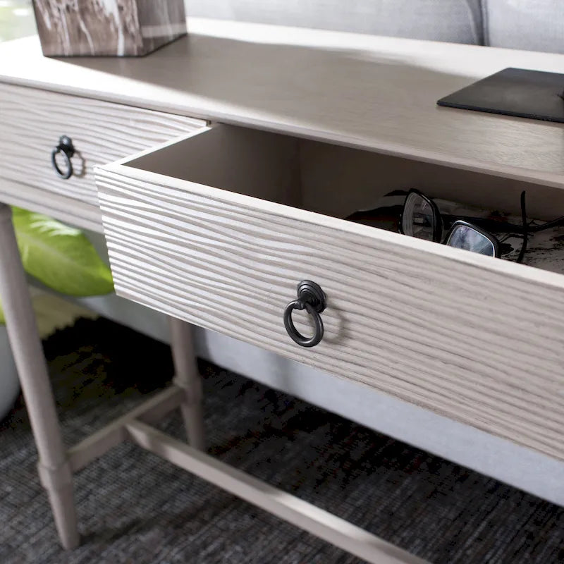 Tavolo consolle SAFAVIEH Barbra a 2 cassetti - 35,5 L x 13 P x 29,5 A - 36 L x 13 P x 30 A