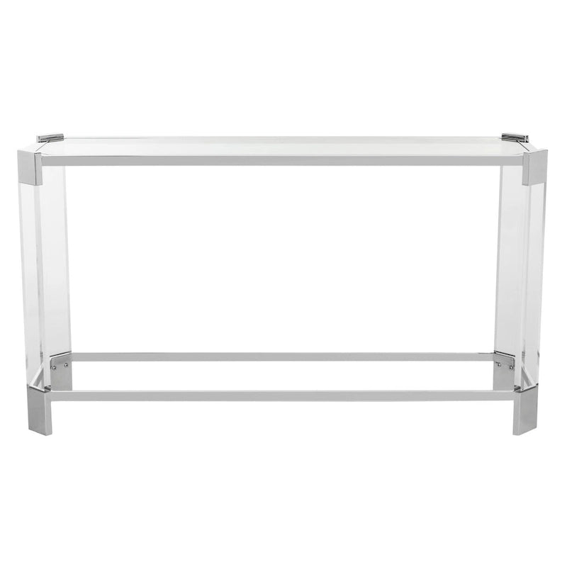Tavolo consolle in acrilico SAFAVIEH Couture Orveig - 52 L x 15 P x 29 A - 52 L x 15 P x 29 A