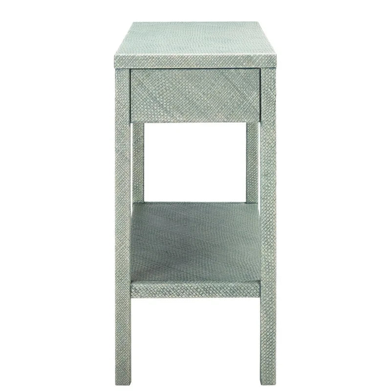 Consolle Francisca SAFAVIEH con 2 cassetti e 1 ripiano - 31 L x 14 P x 30 A - 31 L x 14 P x 30 A