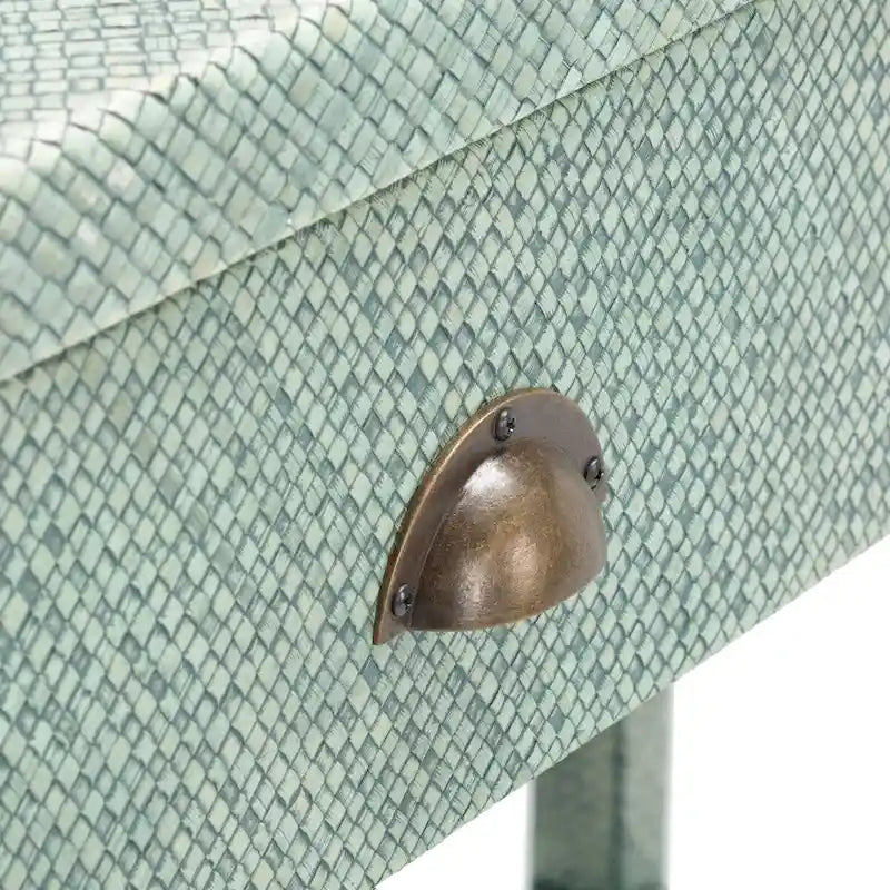 Consolle Francisca SAFAVIEH con 2 cassetti e 1 ripiano - 31 L x 14 P x 30 A - 31 L x 14 P x 30 A