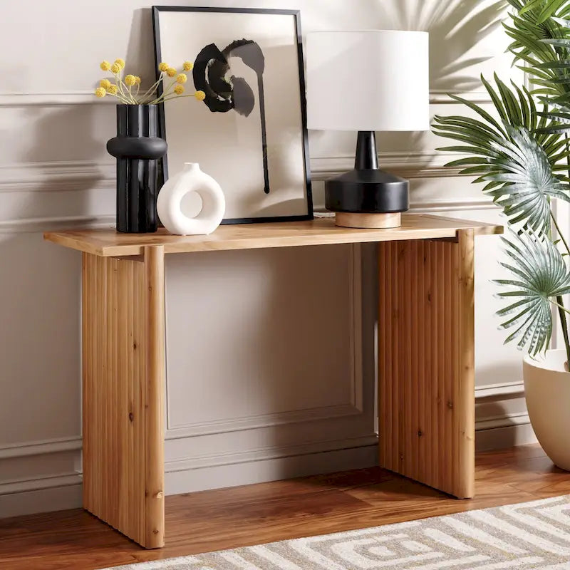 SAFAVIEH Eilika Console Table - 59 W x 15 D x 19 H - 47Wx16Dx30H