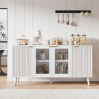 Tavolo da buffet JASIWAY con ante in vetro