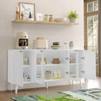 Tavolo da buffet JASIWAY con ante in vetro