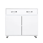 Tavolino moderno, con cassetto e ante