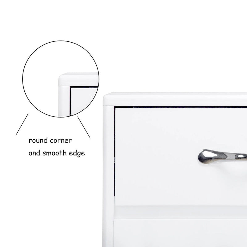 Tavolino moderno, con cassetto e ante