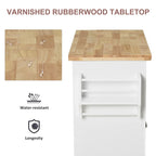 Carrello da cucina moderno con isola mobile 2024 con portaspezie