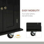 Carrello da cucina moderno con isola mobile 2024 con portaspezie