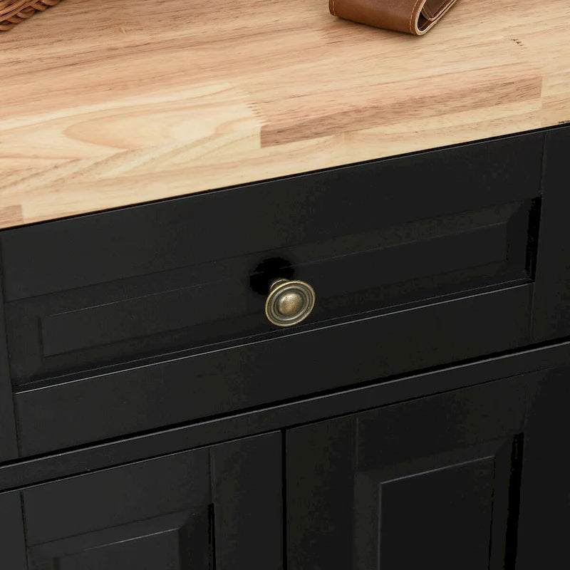 Carrello da cucina moderno con isola mobile 2024 con portaspezie