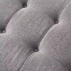 Divano letto pieghevole regolabile in stile moderno di metà secolo per soggiorno