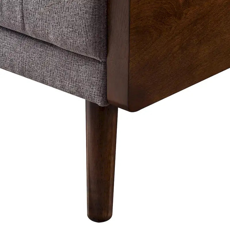 Divano letto pieghevole regolabile in stile moderno di metà secolo per soggiorno