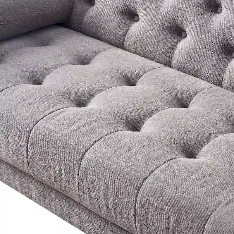 Divano letto pieghevole regolabile in stile moderno di metà secolo per soggiorno