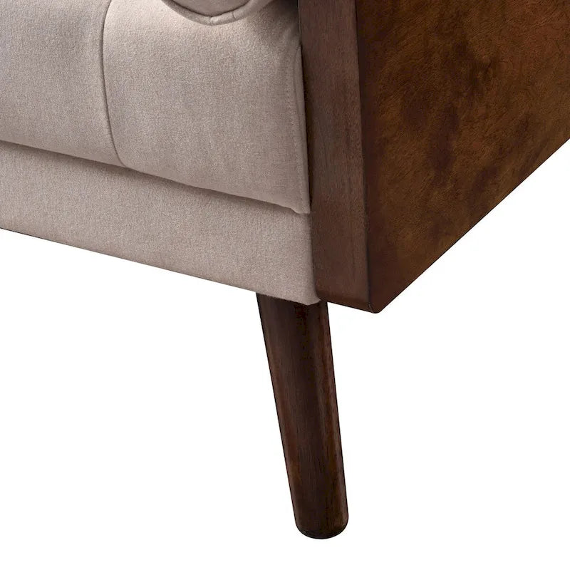 Divano letto pieghevole regolabile in stile moderno di metà secolo per soggiorno