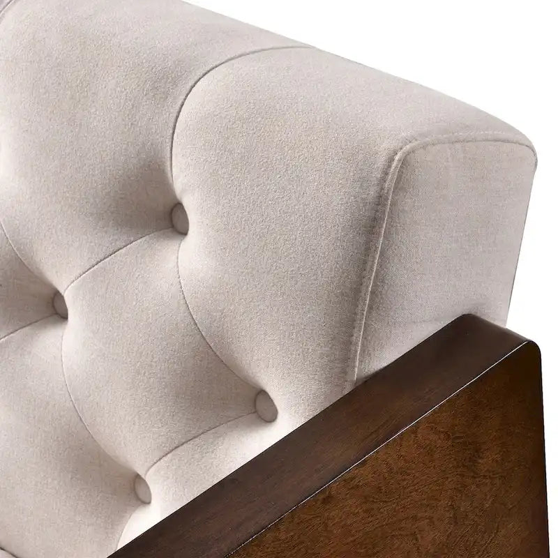 Divano letto pieghevole regolabile in stile moderno di metà secolo per soggiorno