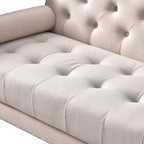 Divano letto pieghevole regolabile in stile moderno di metà secolo per soggiorno