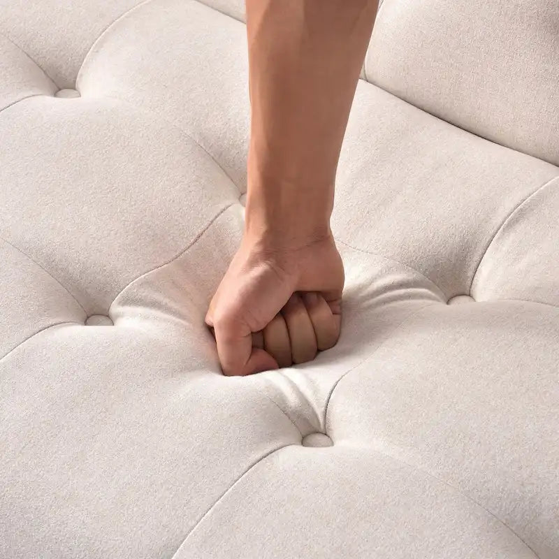 Divano letto pieghevole regolabile in stile moderno di metà secolo per soggiorno