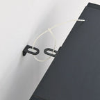 Torre portaoggetti multimediale a 8 livelli, mobiletto portaoggetti sottile per CD e DVD con ripiani regolabili, libreria multifunzionale a due piani