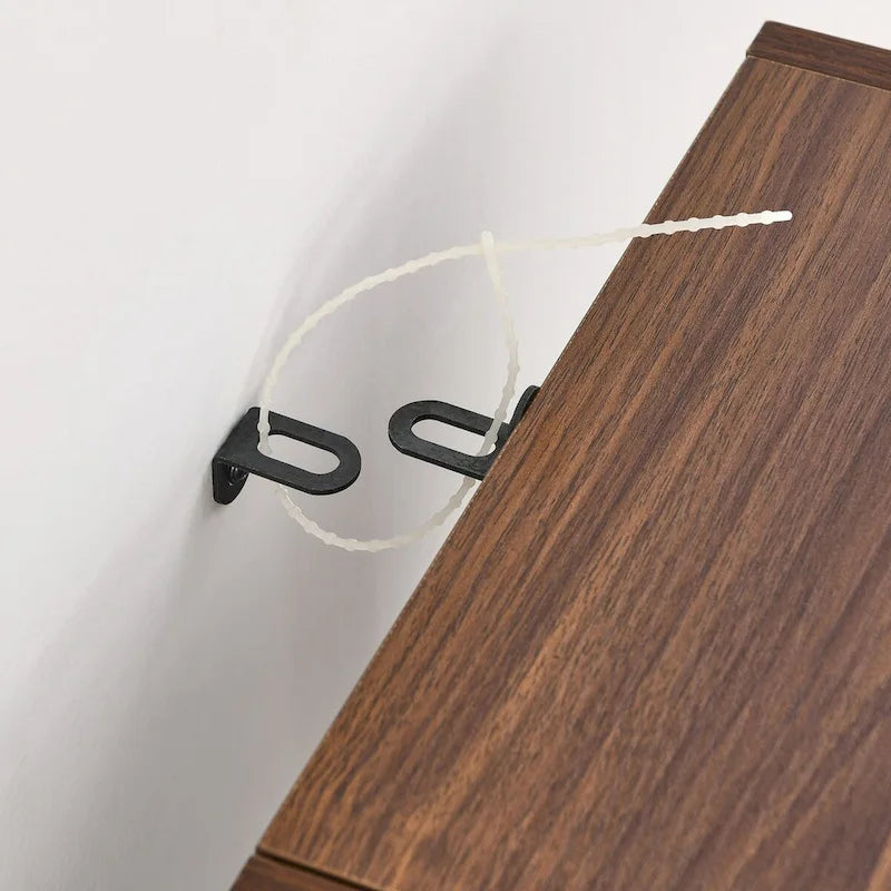 Torre portaoggetti multimediale a 8 livelli, mobiletto portaoggetti sottile per CD e DVD con ripiani regolabili, libreria multifunzionale a due piani