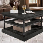 Tavolino da caffè rettangolare con ripiano portaoggetti Barnstone Cornice di iNSPIRE Q Artisan