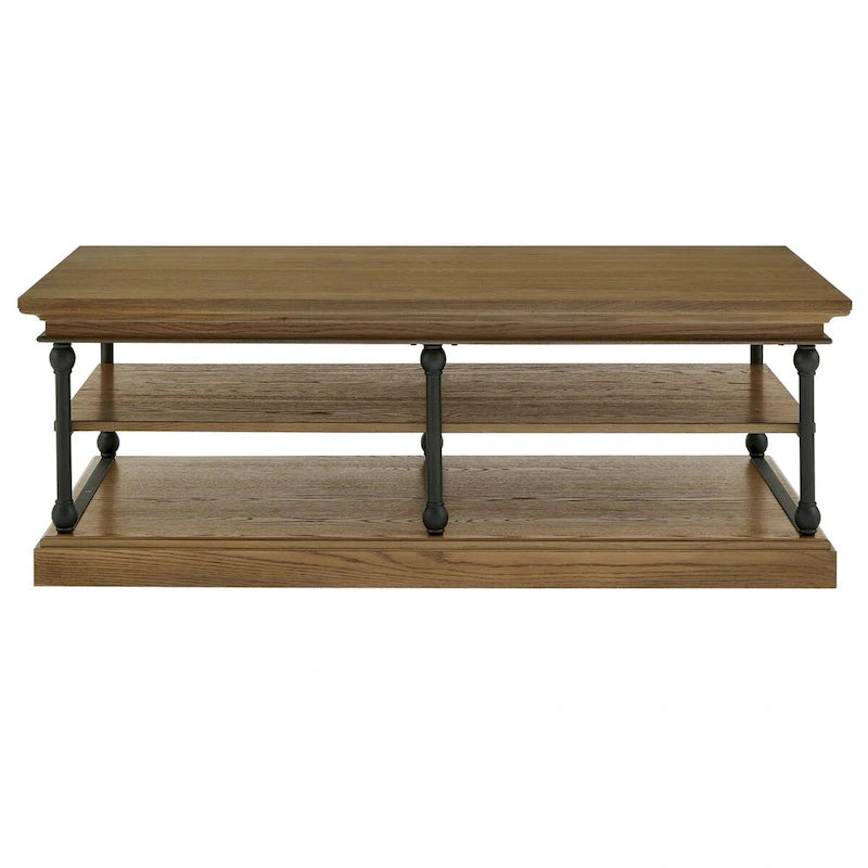 Tavolino da caffè rettangolare con ripiano portaoggetti Barnstone Cornice di iNSPIRE Q Artisan