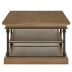 Tavolino da caffè rettangolare con ripiano portaoggetti Barnstone Cornice di iNSPIRE Q Artisan