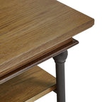 Tavolino da caffè rettangolare con ripiano portaoggetti Barnstone Cornice di iNSPIRE Q Artisan