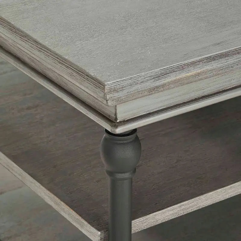 Tavolino da caffè rettangolare con ripiano portaoggetti Barnstone Cornice di iNSPIRE Q Artisan