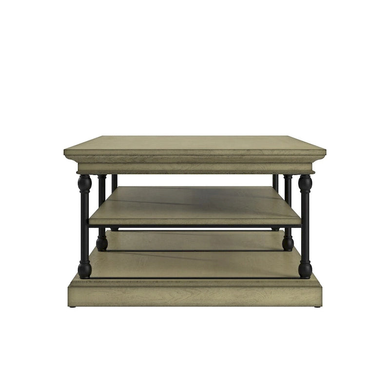 Tavolino da caffè rettangolare con ripiano portaoggetti Barnstone Cornice di iNSPIRE Q Artisan