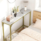 9.1 Tavolo consolle stretto