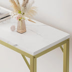 9.1 Tavolo consolle stretto