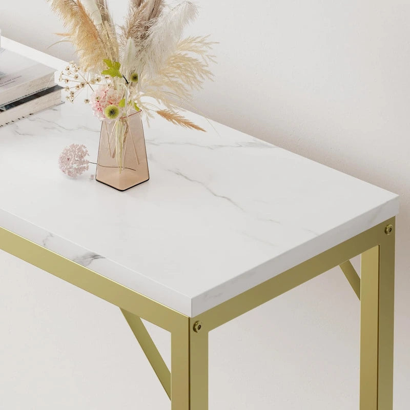 9.1 Tavolo consolle stretto