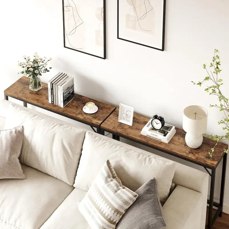 9.1 Tavolo consolle stretto