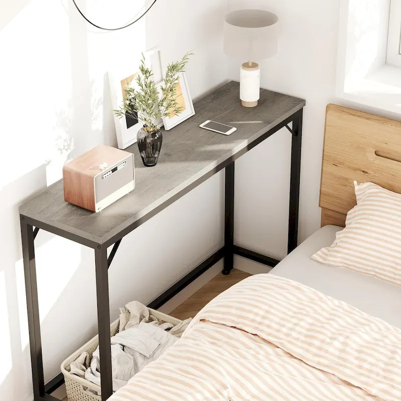 9.1 Tavolo consolle stretto