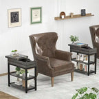 Tavolino con stazione di ricarica - 11P x 23,6L x 24,5A