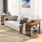 Tavolino con stazione di ricarica - 11P x 23,6L x 24,5A