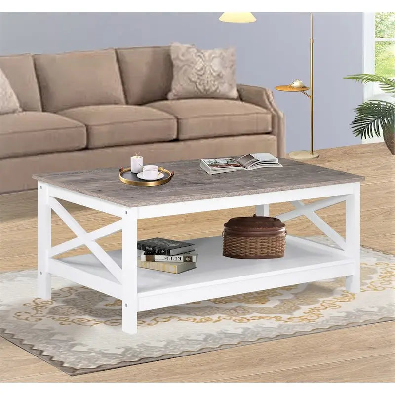 Saint Birch Lambert Modern Farmhouse Coffee Table